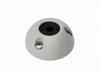 Perspective view of the domed Scanstrut cable seal housing with stainless steel fixings