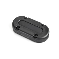 Closed Scanstrut multi cable seal in black with four visible screw points