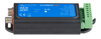 Side profile of the smallBMS NG showing the black ABS enclosure and mounting flange