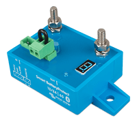 Side perspective of the blue enclosure for the 12V or 24V Smart BatteryProtect