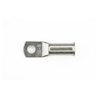 Top-down view of 16mm² M5 copper lug with size identification markings