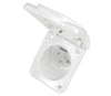 Transco 10A White Caravan Power Outlet