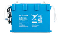 Front view of Victron 12V 200Ah Smart NG lithium battery