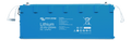 Victron 24V 200Ah Smart NG LiFePO4 battery in blue enclosure with front-facing specifications