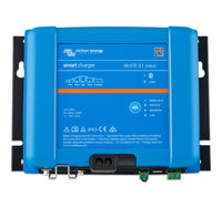 Victron 36V 15A Smart IP43 Charger front view with status indicators