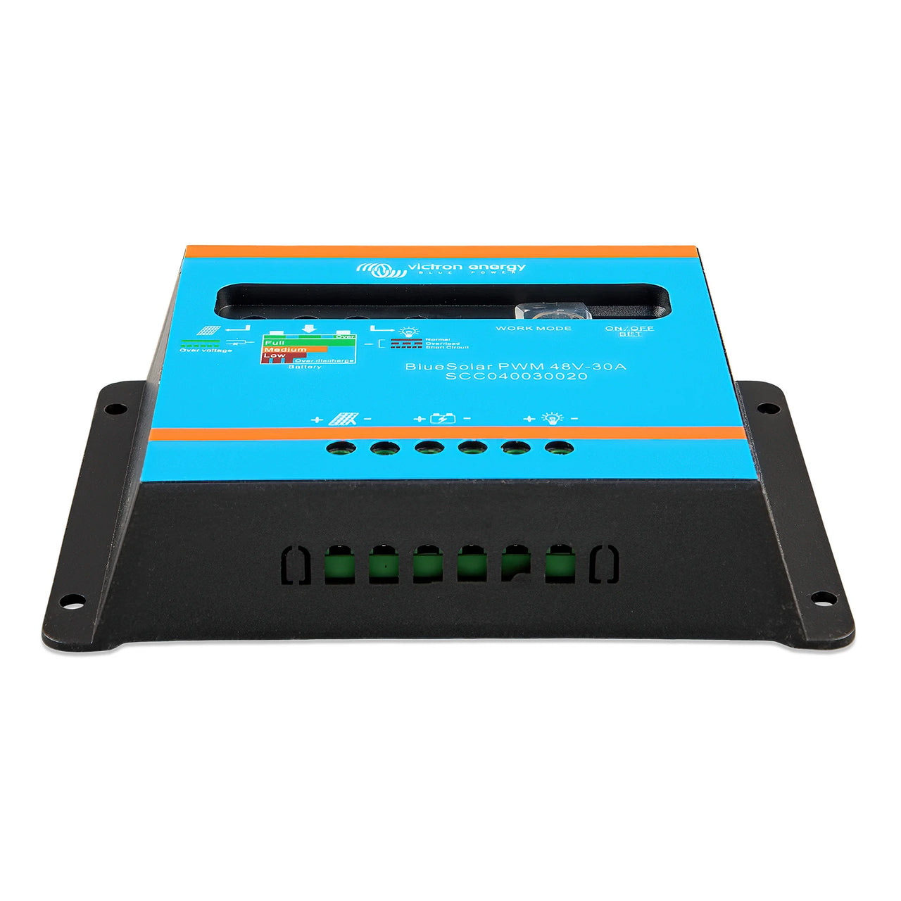 Victron Energy BlueSolar PWM 48V-30A solar charge controller, model SCCD040030020