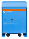 Front view of Victron 7000W 230V isolation transformer in blue metal enclosure