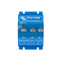 Victron Argodiode 80-2SC battery isolator with blue heatsink and three connection studs