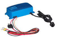 Victron Blue Smart IP67 12V 25A waterproof battery charger with ring terminals and AU/NZ mains plug