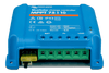 Angled view of BlueSolar charge controller highlighting terminal blocks and internal fuse