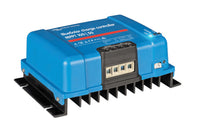 Perspective view of the Victron BlueSolar MPPT 100/50 solar charge controller
