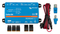 Cerbo GX MK2 with included wiring accessories, terminal blocks, and power cable