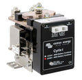 Heavy-duty 400A battery combiner with high-current copper terminals and status indicator