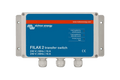 Victron Filax 2 transfer switch front panel with status indicators and cable glands