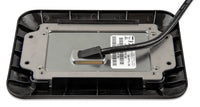 Rear view showing GX Touch 50 display installed in the adapter assembly