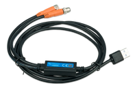 Overview of the Victron LiNGST service tool assembly with coiled cable