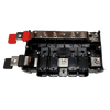 Perspective internal view of the Victron Lynx Power In busbar assembly without cover