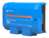 Right side perspective view of the blue Victron Lynx Power In enclosure