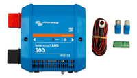 Victron Lynx Smart BMS 500 unit with included cable lug, RJ45 terminators and terminal block