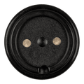 Front face of the magnetic MagCode power port showing dual circular contact points