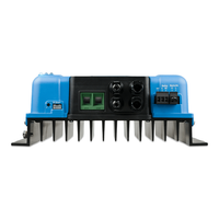Detailed view of the connection ports on a Victron SmartSolar MPPT 150/60-MC4