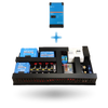 Diagram showing Victron MultiPlus-II inverter separate from the main Exotronic pre-wired board