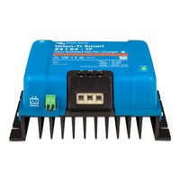 Front-on perspective showing terminal block and remote connector