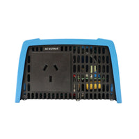 Victron Phoenix 12/250 inverter AC output face with Australian NZ 230V socket and cooling vents