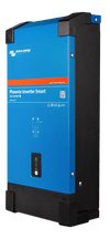 Right side angled view of the Victron Phoenix Smart Inverter 12/2000 in blue and black
