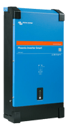 Left side view of the blue and black Phoenix Smart Inverter enclosure