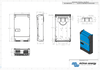 Dimensional drawing of the Victron Quattro-II 48/5000/70-50/50 in millimetres