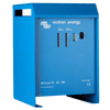 Victron Skylla-TG 24V 100A battery charger featuring a blue metal enclosure and LED display panels