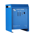 Blue Victron Skylla-TG 48V 50A battery charger front view showing LED status indicators and power switch
