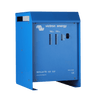 Blue Victron Skylla-TG 48V 50A battery charger front view showing LED status indicators and power switch