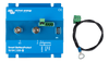 Top-down view of Victron Smart BatteryProtect 220A with M8 terminals, display and connector cable