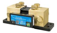 Victron 2000A SmartShunt battery monitor with large brass terminals and Bluetooth connectivity module