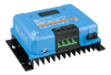 Right-angled view of the blue Victron SmartSolar MPPT 150/70 solar controller