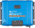 Front view of Victron SmartSolar MPPT 250/70-Tr charge controller showing terminals and status LEDs