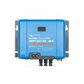 Front view of Victron SmartSolar MPPT 250/85-MC4 VE.Can solar charge controller showing interface and ports