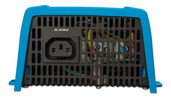 AC output side of Victron Sun Inverter showing the standard IEC-320 female socket