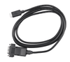 VE.Direct to RS232 interface cable featuring a white 4-pin connector and female DB9 serial plug