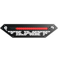 Enerdrive Voyager light bar kit showing the 6000K red night lighting mode