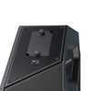 Detail of the top-mounted external loads fuse panel and master power switch