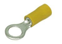 Hellermann Tyton Insulated Yellow Ring M6 Lug Main Image