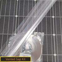 215W Vented Gap Kit - 12x Polycarbonate Strips  1x VHB Tape