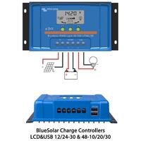 Victron 12/24V 30A BlueSolar PWM-LCD&USB Solar Charge Controller