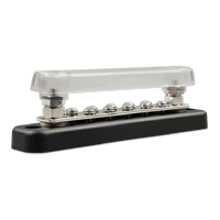 Victron Busbar 150A 2P/Terminals with 10 Screws & Cover