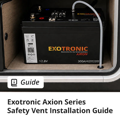 Exotronic Axion Lithium Battery Venting Manual