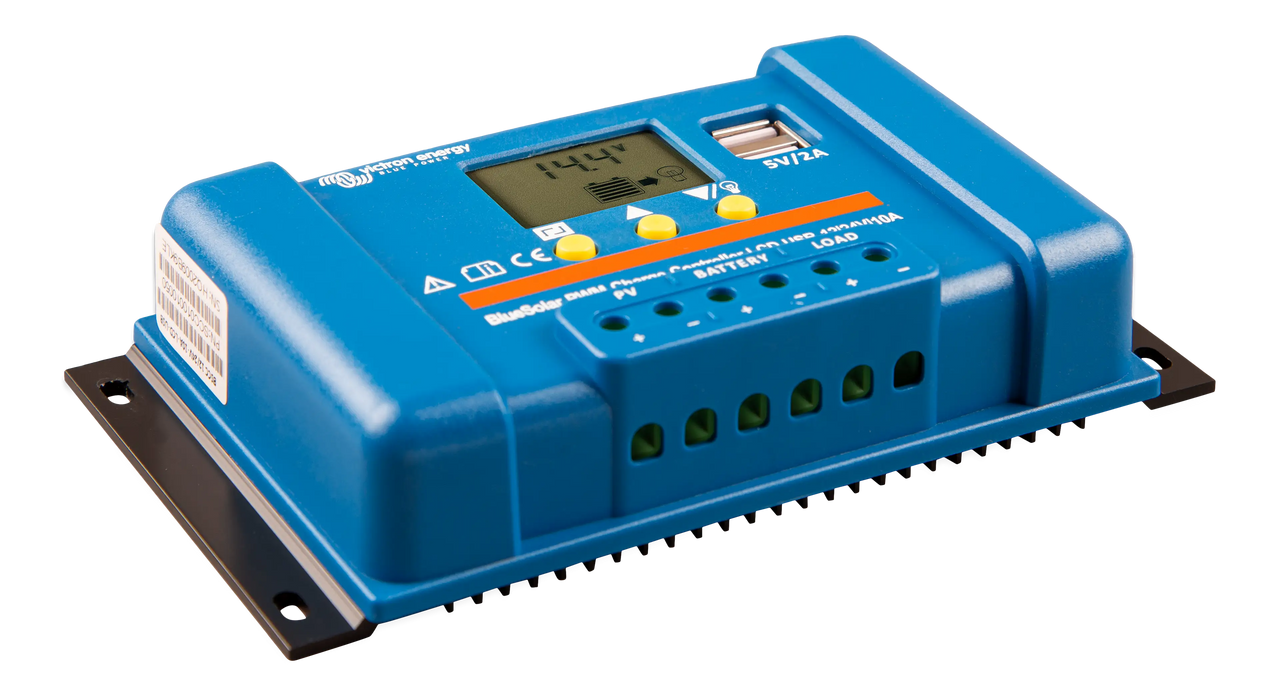 Victron 12/24V 10A BlueSolar PWM-LCD & USB Solar Charge Controller