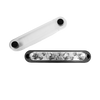 Exotronic 150A black busbar with clear cover removed showing four M8 studs